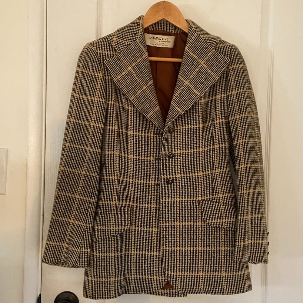 Plaid Blazer